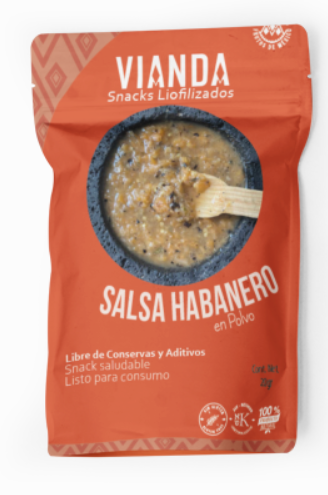 Salsa Habanero Picante 75g VIANDA