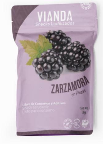 Zarzamora Piezas 20g VIANDA