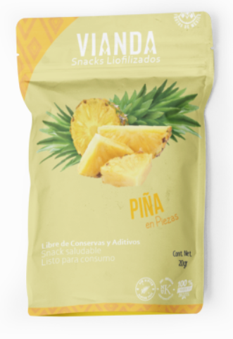 Piña Trozos 20g VIANDA