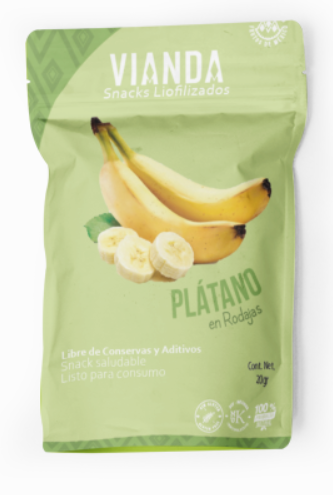 [PL-RD-VN-20] Plátano Rodajas 20g VIANDA