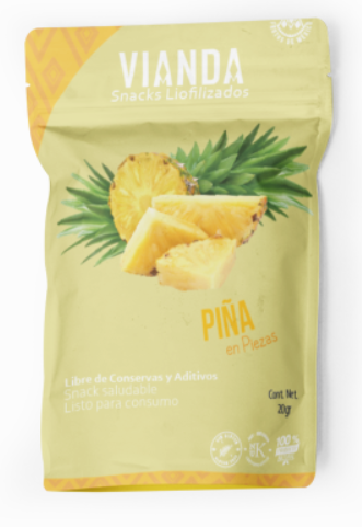 [PÑ-TZ-VN-20] Pineapple Slices 20g VIANDA